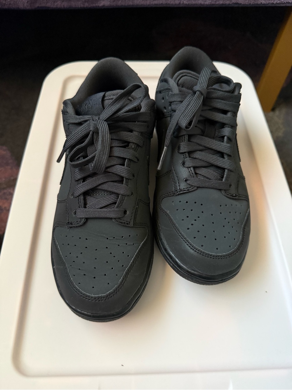 Nike Women’s All-Black Low-Top Sneakers